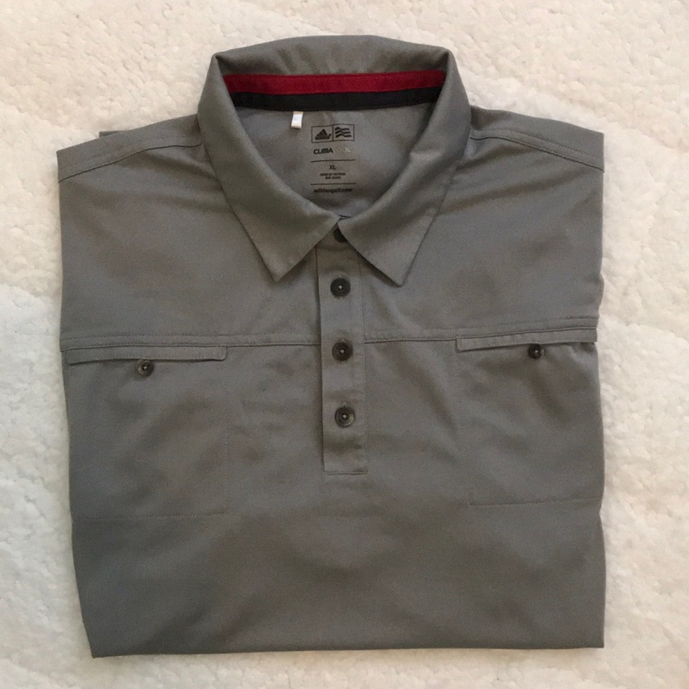 Adidas men’s golf shirt EUC